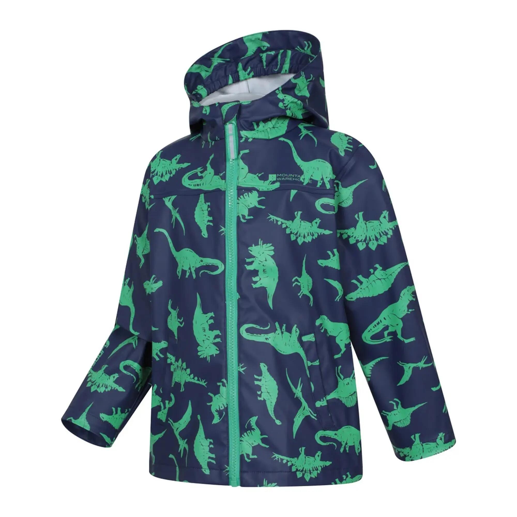 Completo Giacca E Pantaloni Impermeabili Dinosauro Bambini Mountain Warehouse 4/6