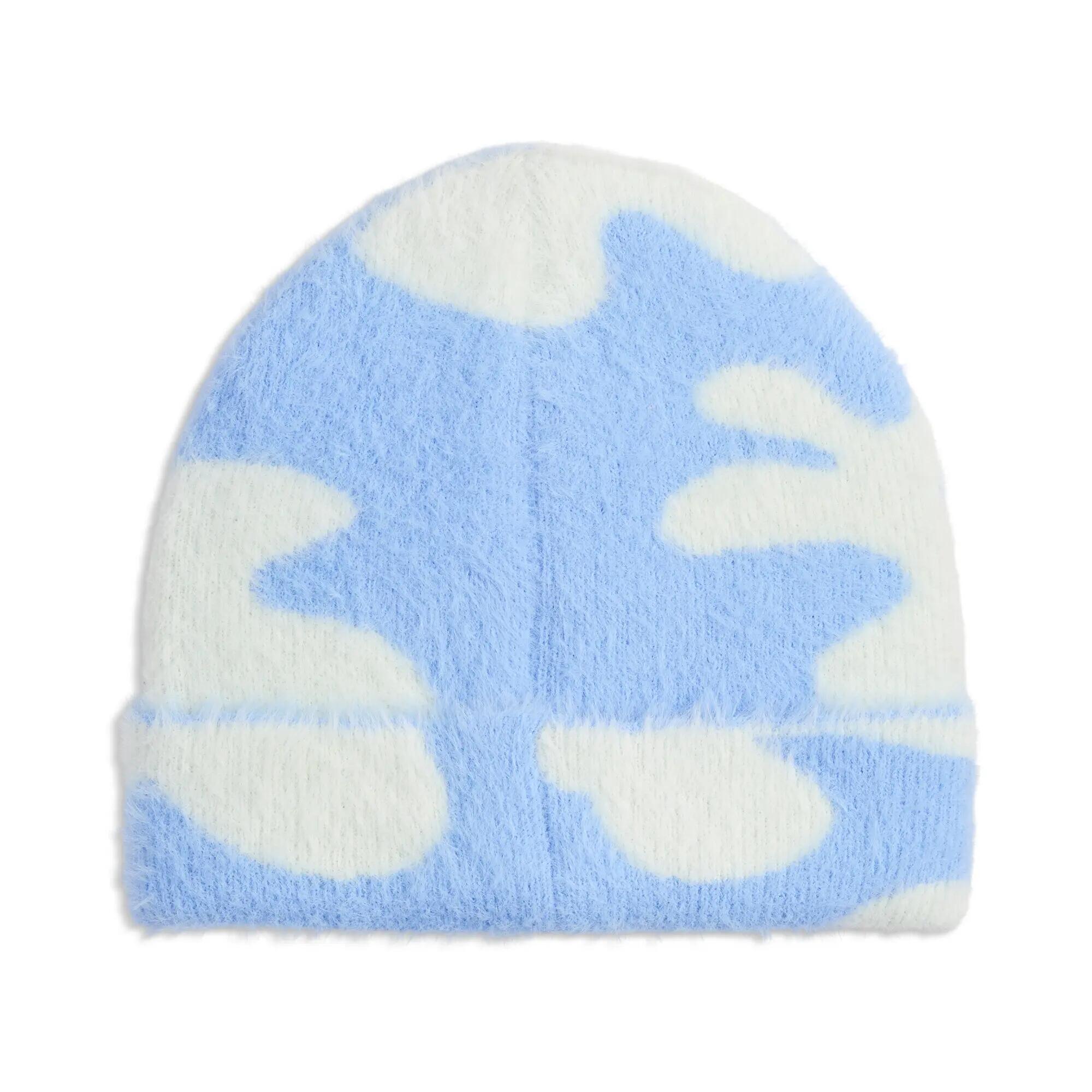 Gorro beanie de corona media de punto cepillado con estampado PUMA 3/3