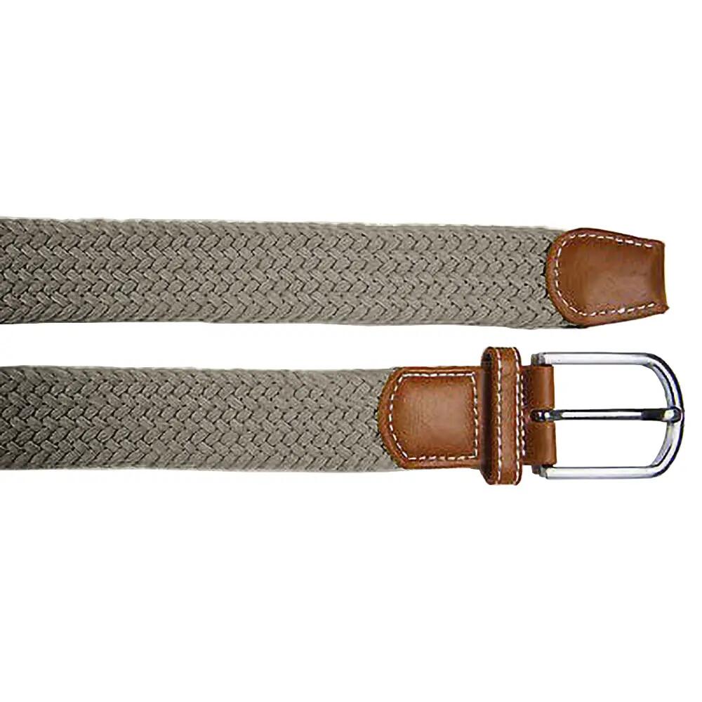 Ceinture Extensible Tressée Homme (Gris Foncé) 2/2