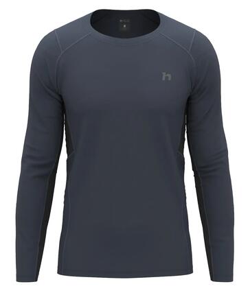 Herren-Sport-T-Shirt mit langen Ärmeln aus Merinowolle „Hannah“