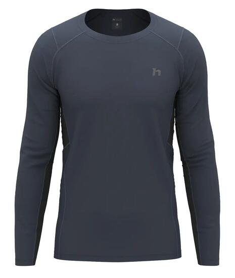 Herren-Sport-T-Shirt mit langen Ärmeln aus Merinowolle „Hannah“