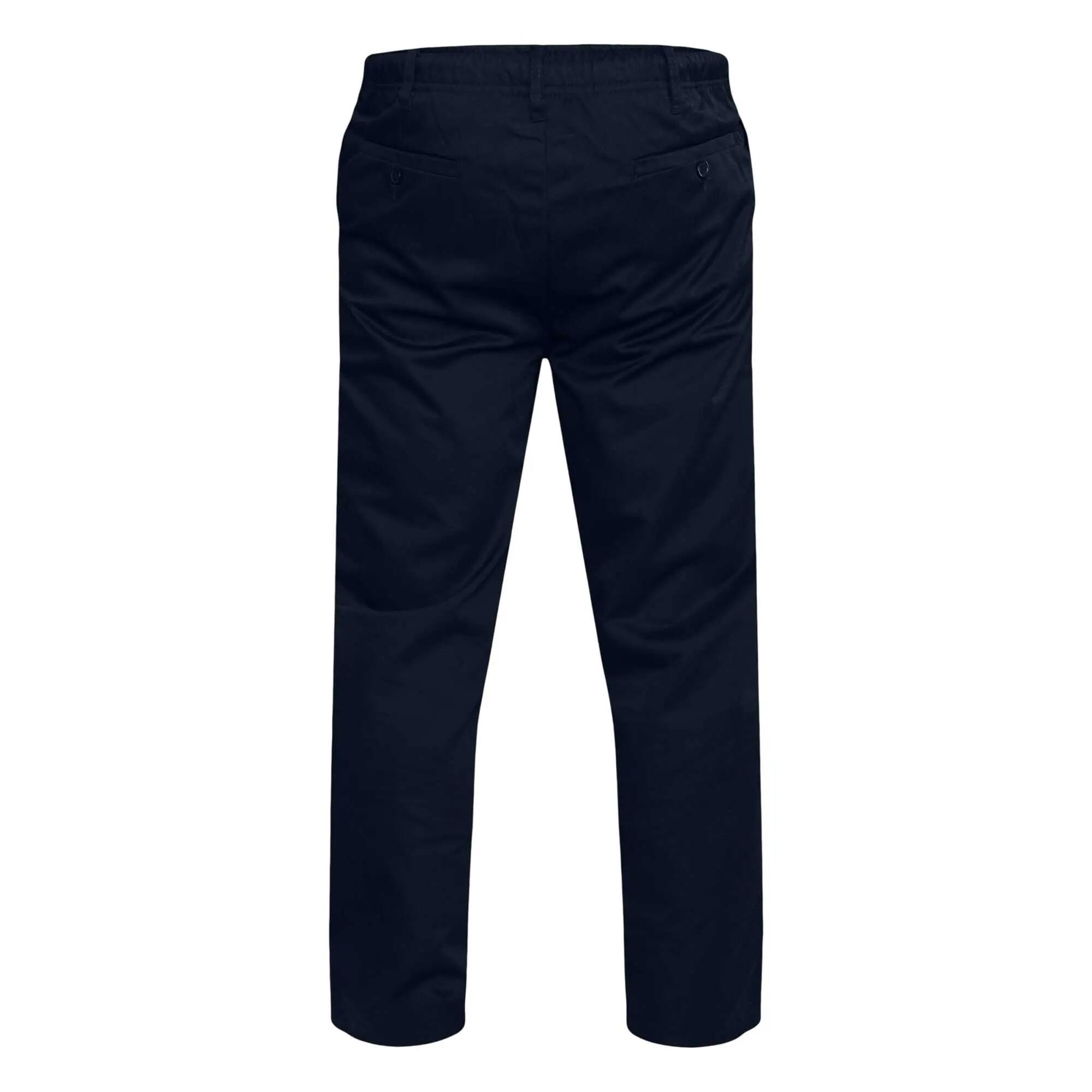 D555 Pantalon De Rugby À Taille Élastiquée Grande Taille BASILIO Homme (Bleu 3/6