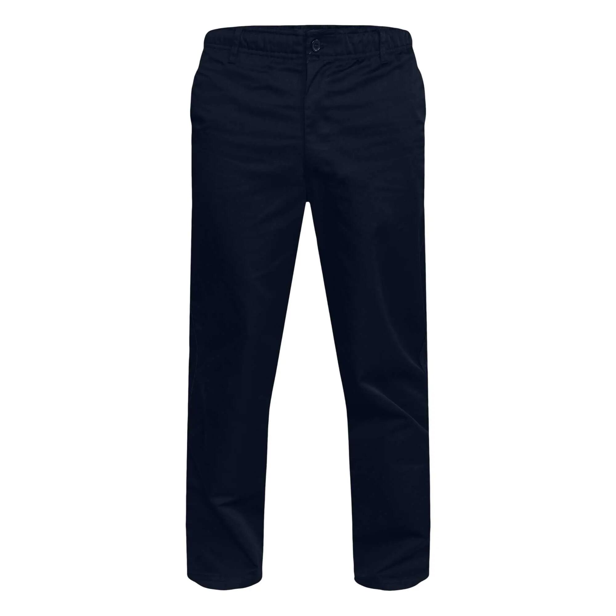 D555 Pantalon De Rugby À Taille Élastiquée Grande Taille BASILIO Homme (Bleu 2/6
