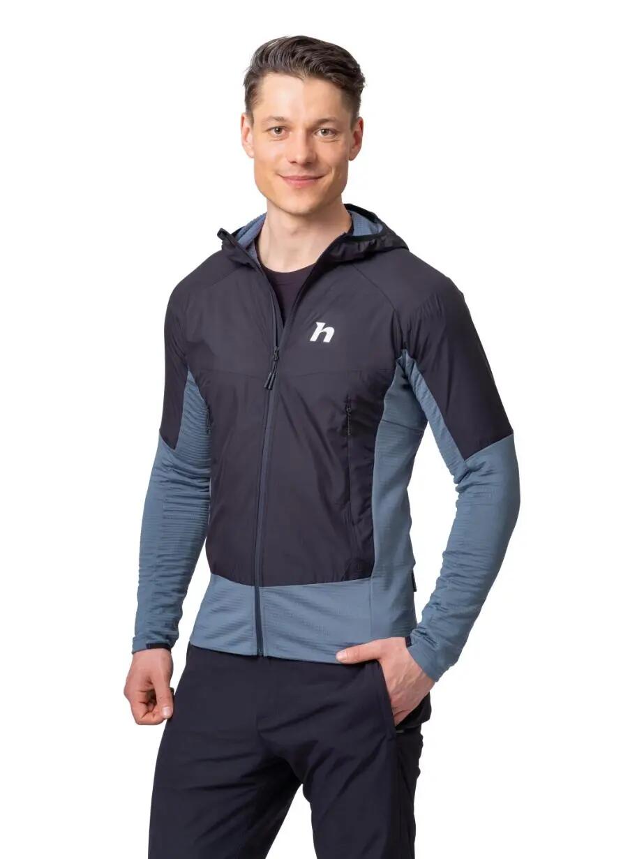 Technischer Hybrid-Fleece-Hoodie für Herren „Hannah“ 2/6