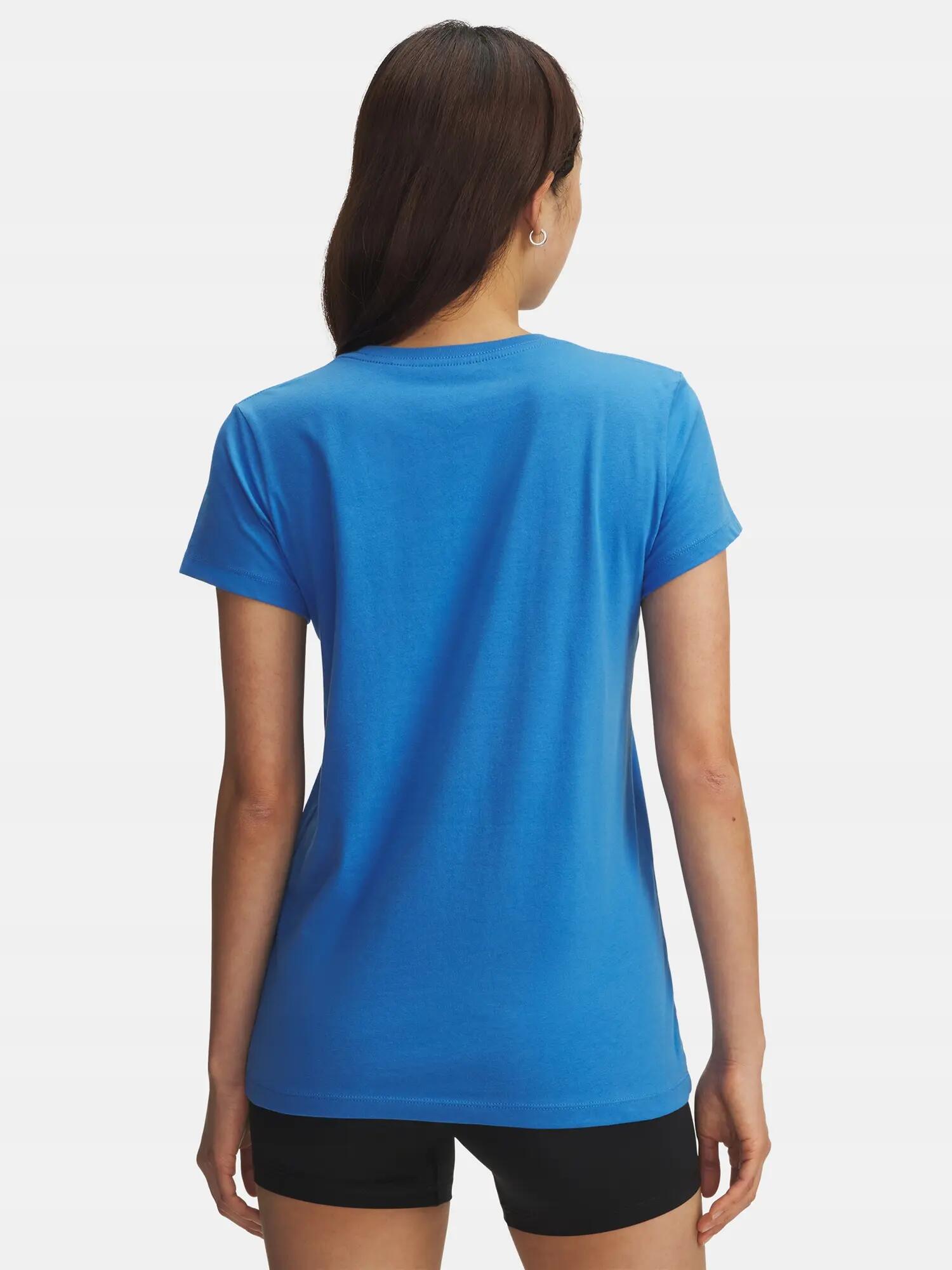 Koszulka t-shirt damska błękitna Under Armour 2XL Błękitny 2/3