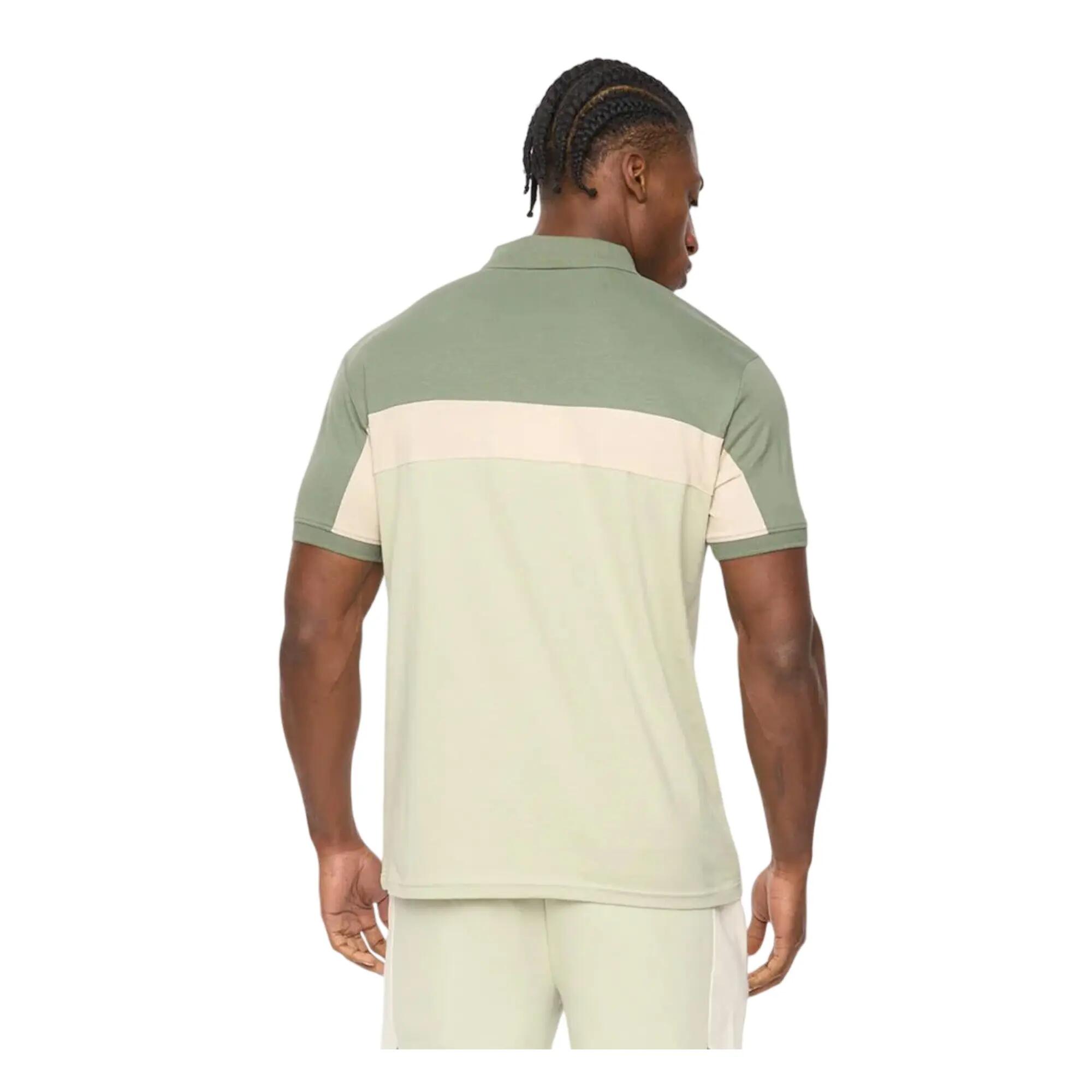 "Castlebay" Poloshirt für Herren Helles Oliv 3/4