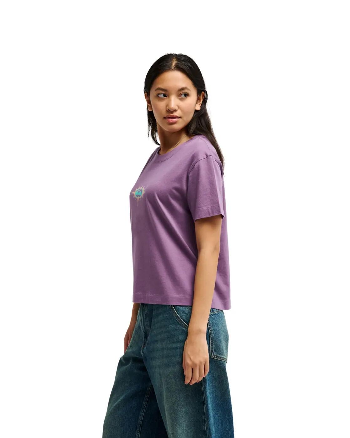 T-shirt met korte mouwen STANDARD Lila Dames 3/4
