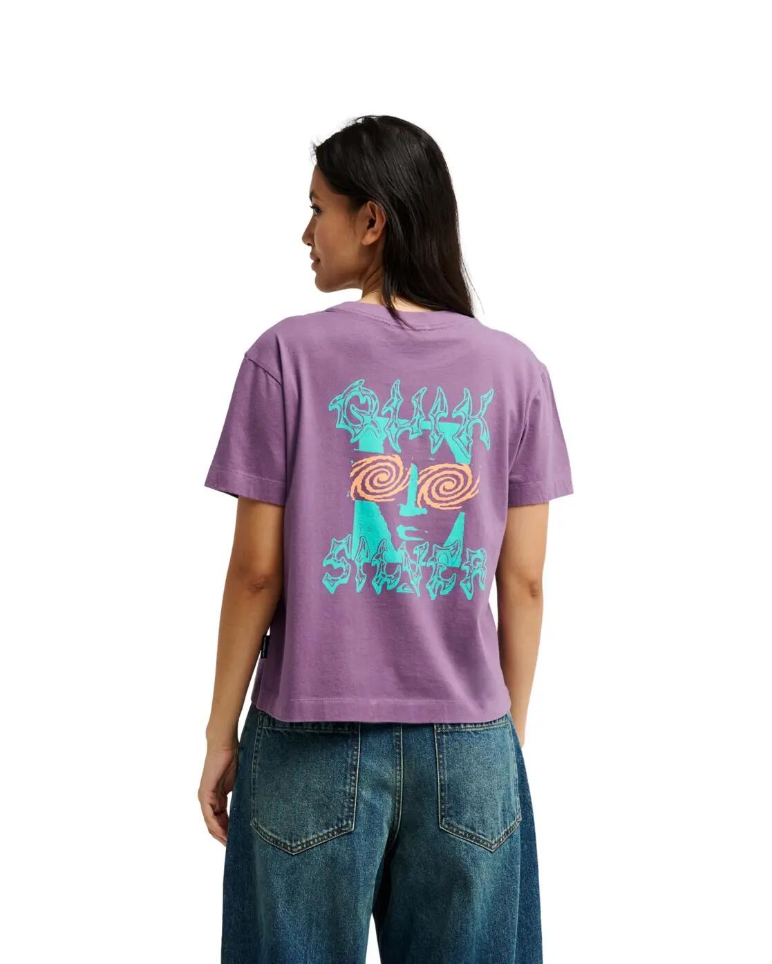 T-shirt met korte mouwen STANDARD Lila Dames 2/4