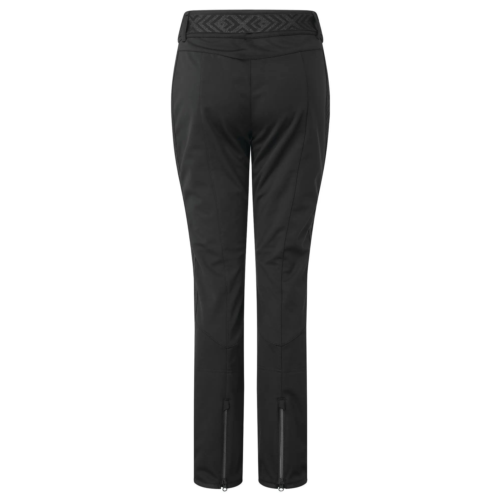 Donna Elasticizzato Pantaloni Da Sci Dare 2B Nero 3/7