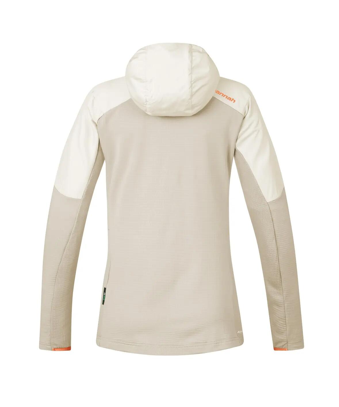 Camisola com capuz técnica híbrida em velo para mulher Hannah 3/7