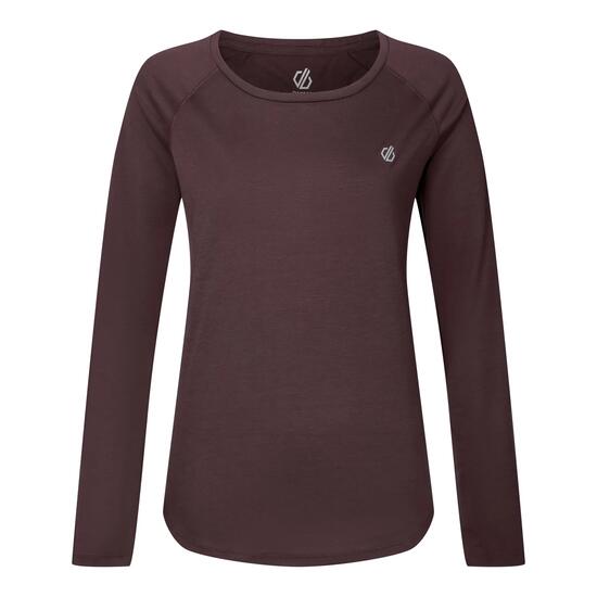 T-shirt de course à manches longues pour femme Nimble