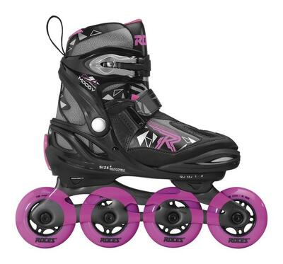 Patines - Moody TIF - Niños - Ajustable - Negro - Azul