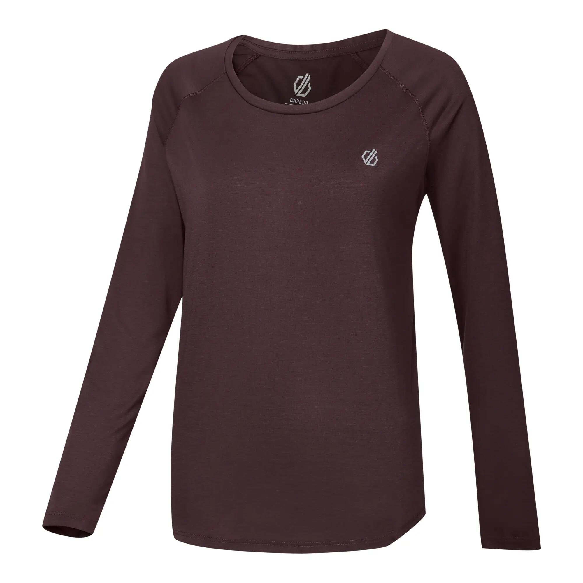 Nimble hardloopshirt met lange mouwen voor dames 2/4