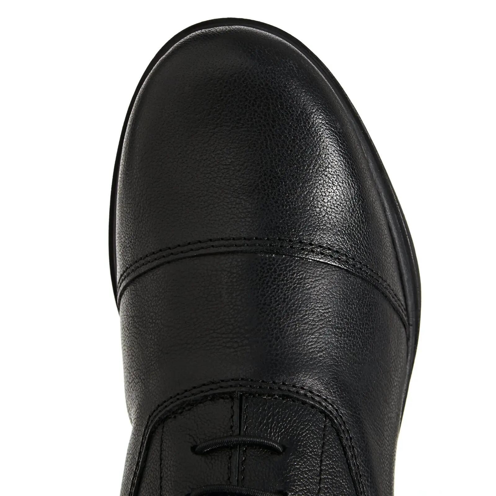 Lange Reitstiefel "Albina", Leder Damen Schwarz 7/7