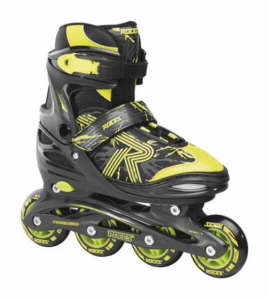 Patines - Jokey 3.0 - Niños - Ajustable - Negro - Verde