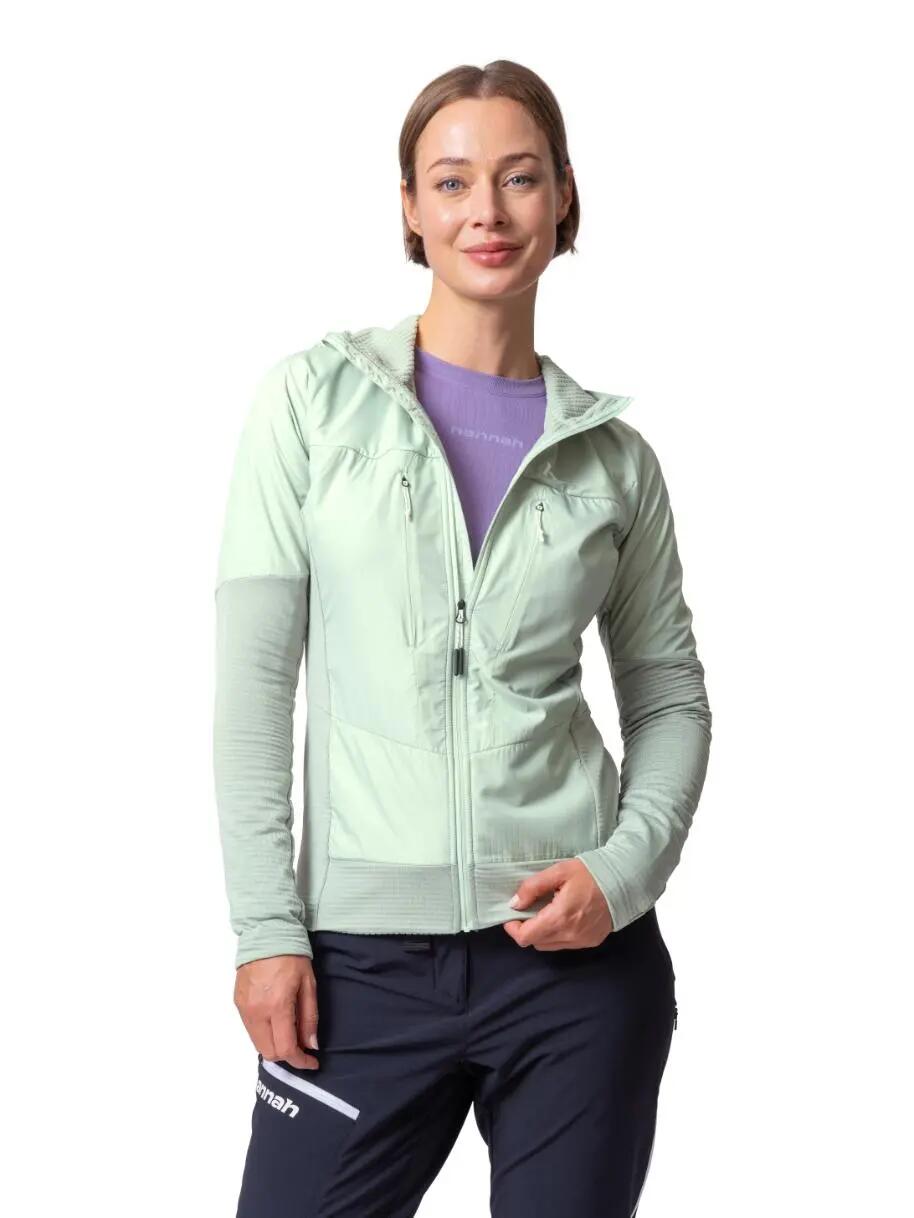 Technischer Hybrid-Fleece-Hoodie für Damen „Hannah“ 2/7