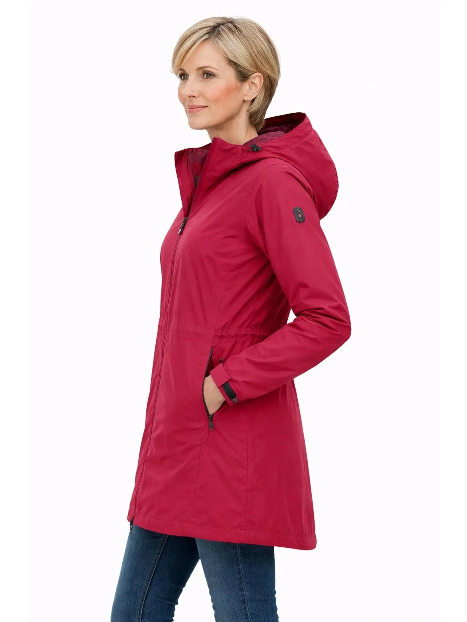 Killtec Damen Funktionsparka KOS 35 PRK - wasserdicht, winddicht, lang 3/4