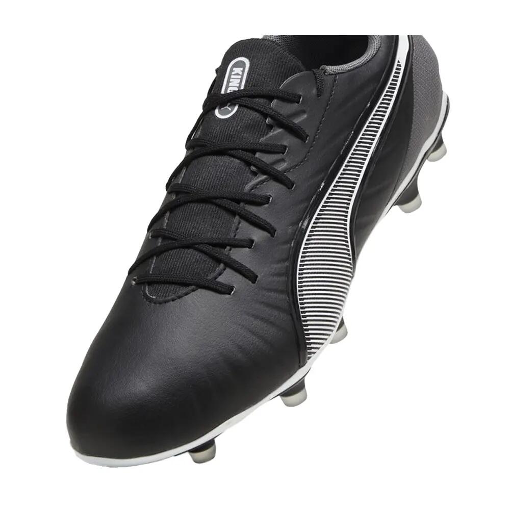 Chaussures De Foot Pour Terrain Ferme KING Homme (Noir) 5/6
