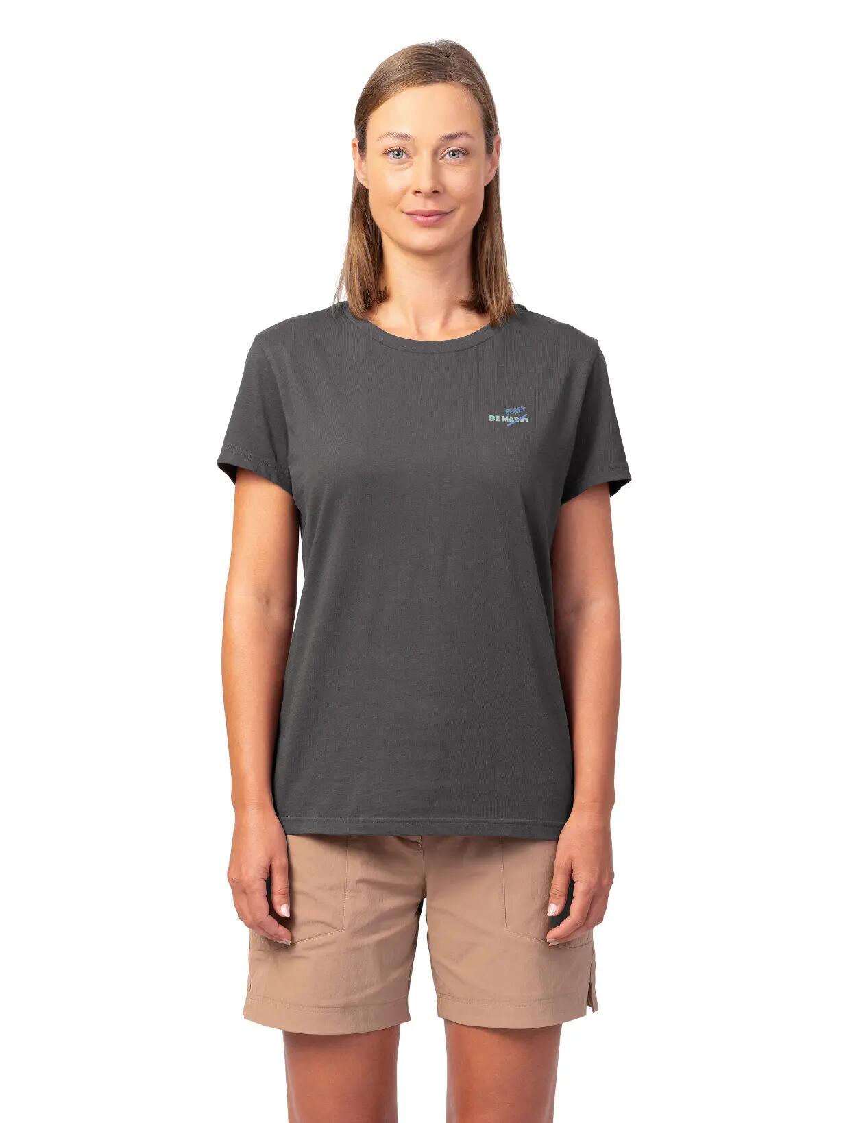 T-shirt de algodão para uso diário para mulher Hannah 4/7