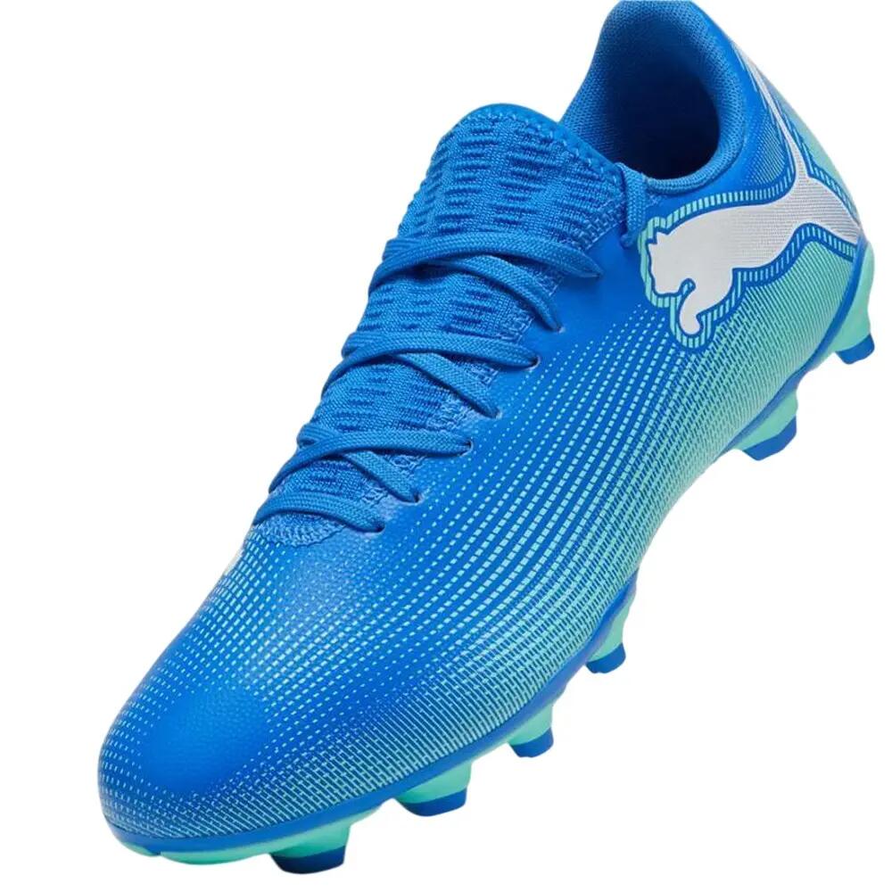 Heren Future 7 Play FG/AG Voetbalschoenen (Blauw) 5/5