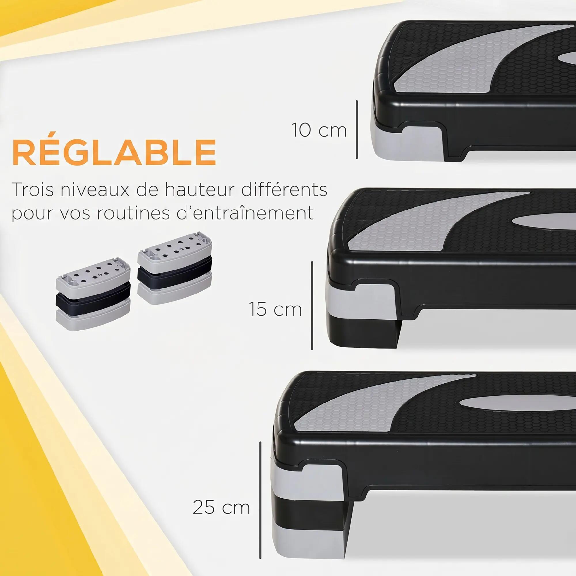 Stepper fitness reglable 4/5