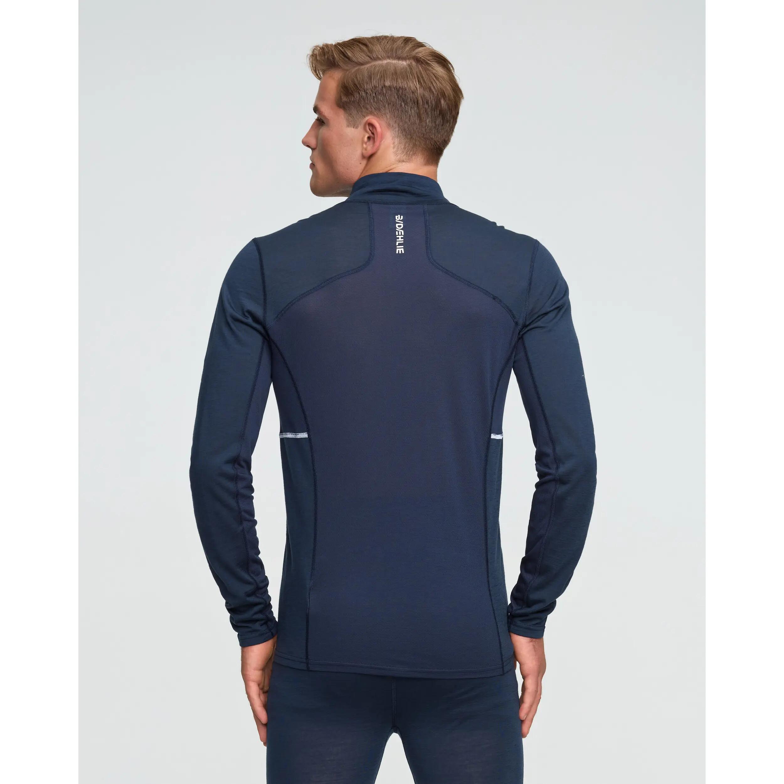 Sous maillot demi-zip Daehlie Sportswear Performance Wool 2/2