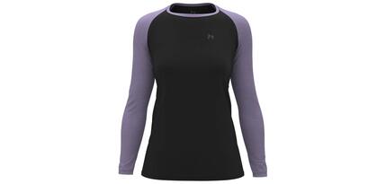 Langärmliges Merinowoll-T-Shirt für Damen „Hannah“