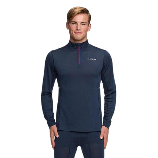 Sous maglia mezza zip Daehlie Sportswear Performance Wool