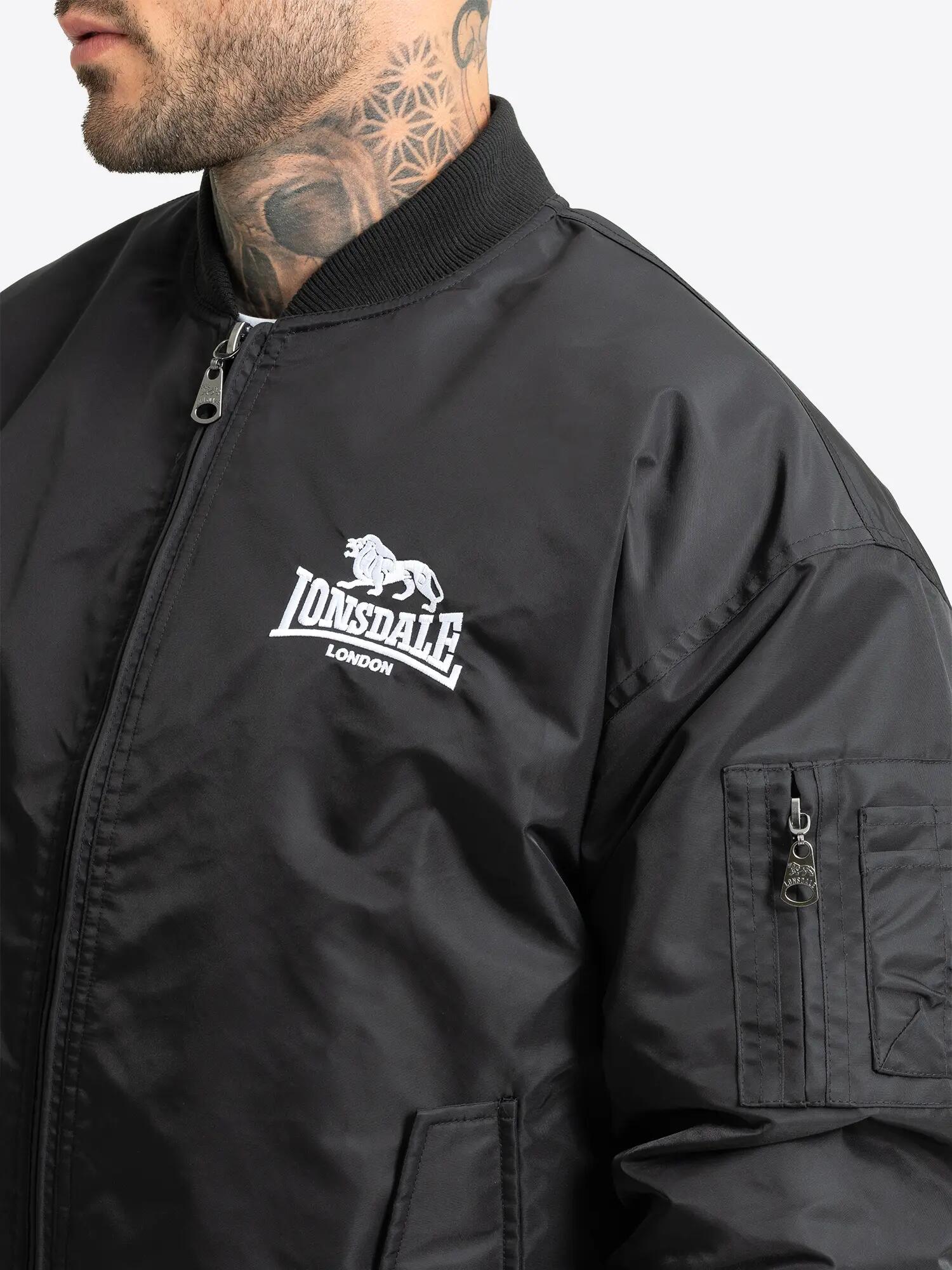 LONSDALE Herren Bomberjacke Boxy Fit TORKSEY 6/6