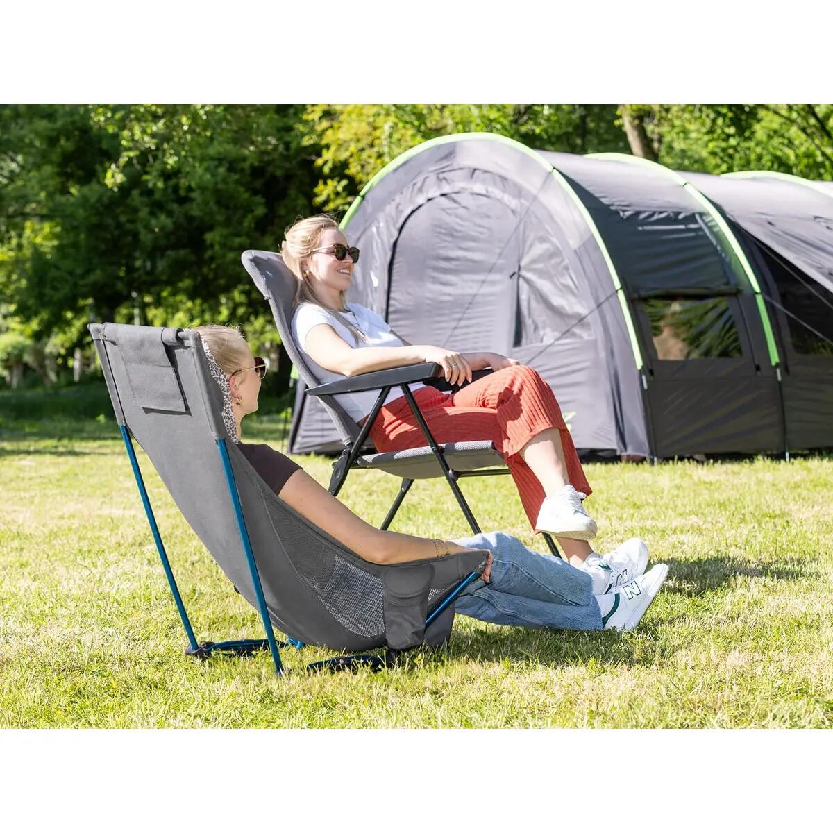 Cadeira de campismo Compact Flex - Peso máximo do utilizador 200 kg - dobrável 7/15