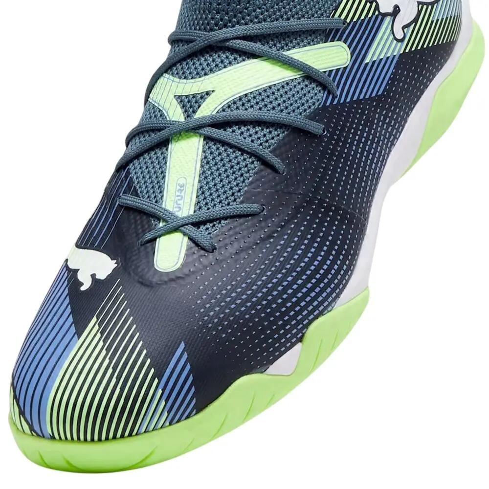 Heren Future 7 Match IT Voetbalschoenen (Marineblauw/Groen) 5/5
