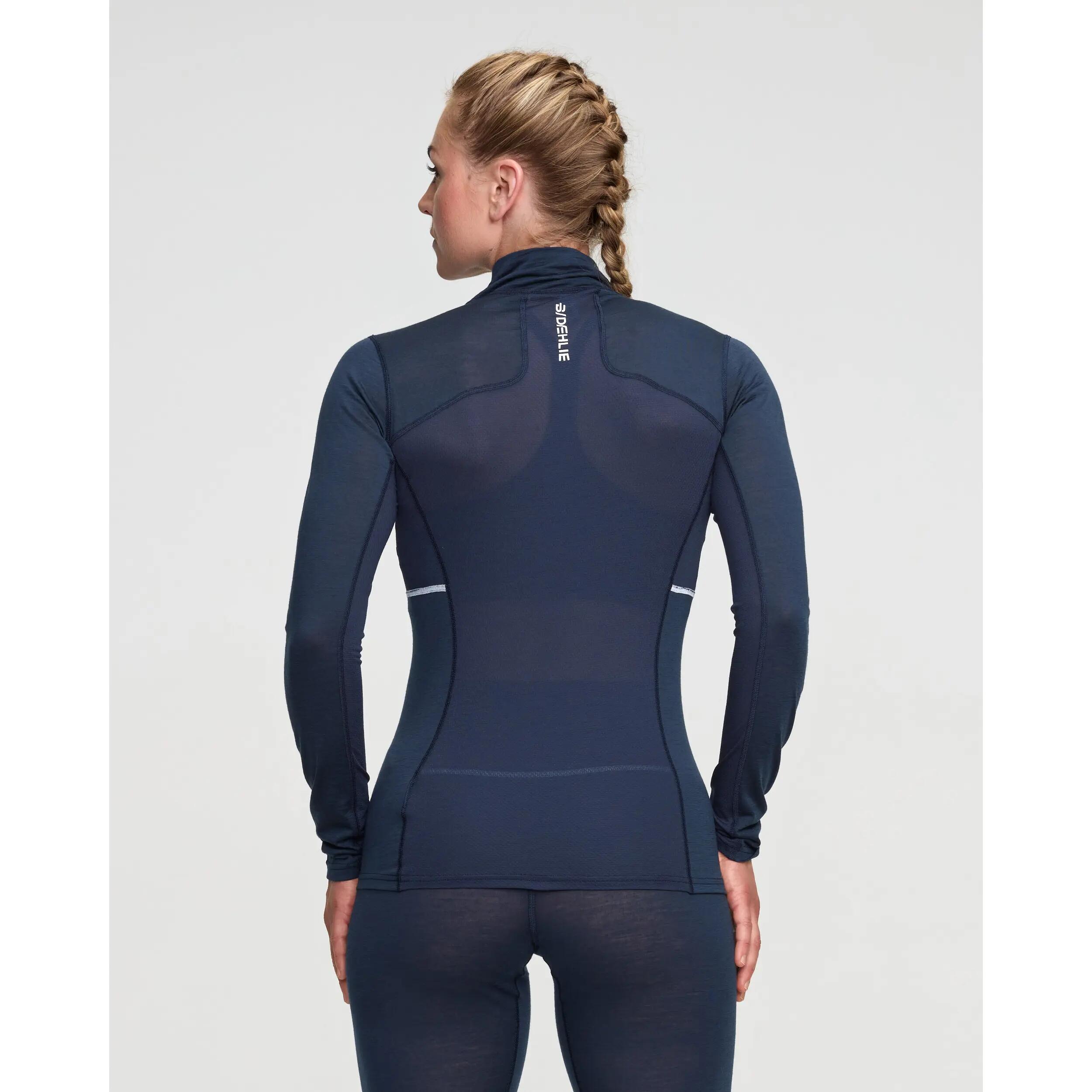 Sous maillot demi-zip femme Daehlie Sportswear Performance 2/2