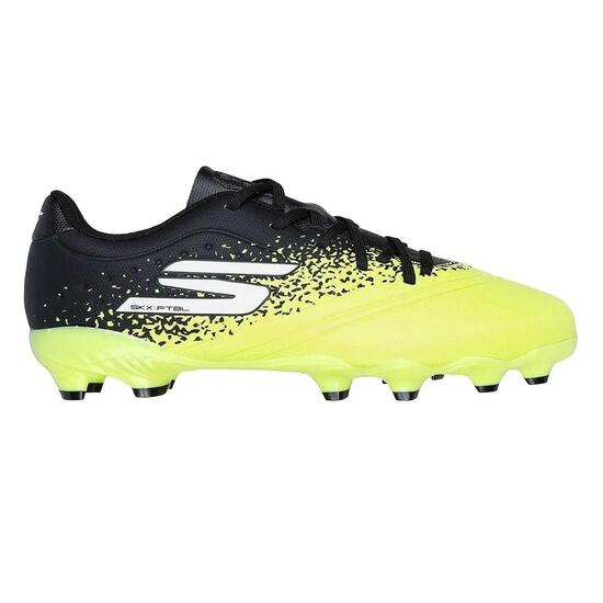 Chaussures De Foot Pour Terrain Ferme Adulte (Jaune / Noir)
