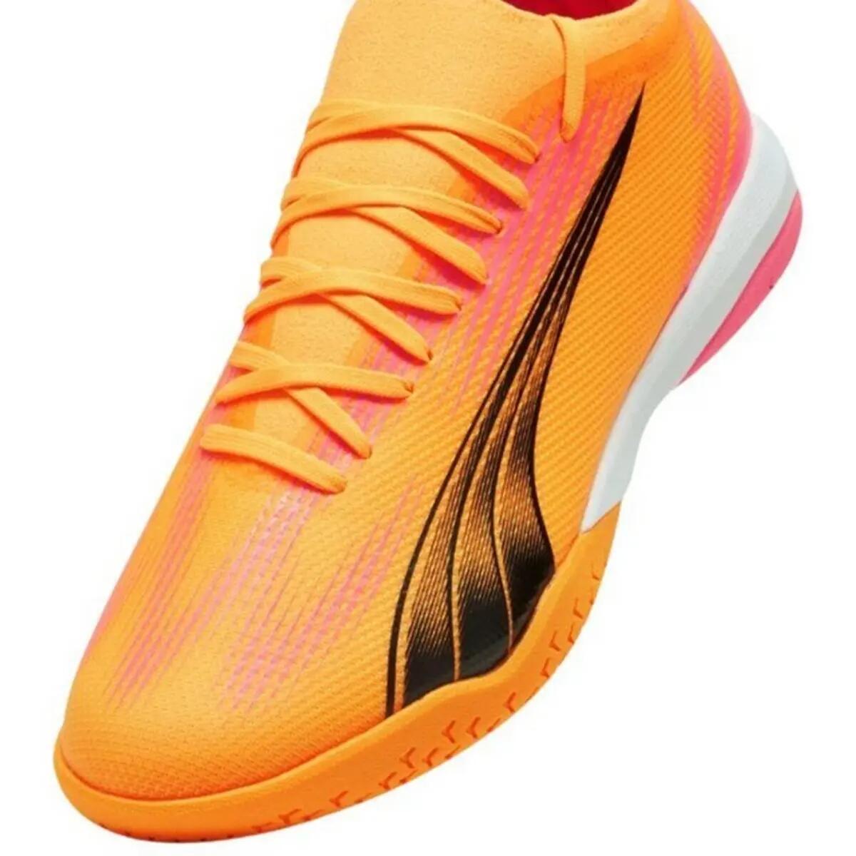 Hallenfußballschuhe "Ultra Match IT" Herren Orange/Schwarz 6/7