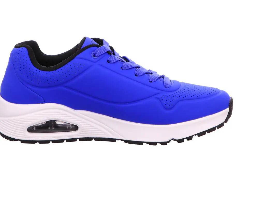 Skechers Herren Schnürschuh Uno Stand On Air in blau 5/5