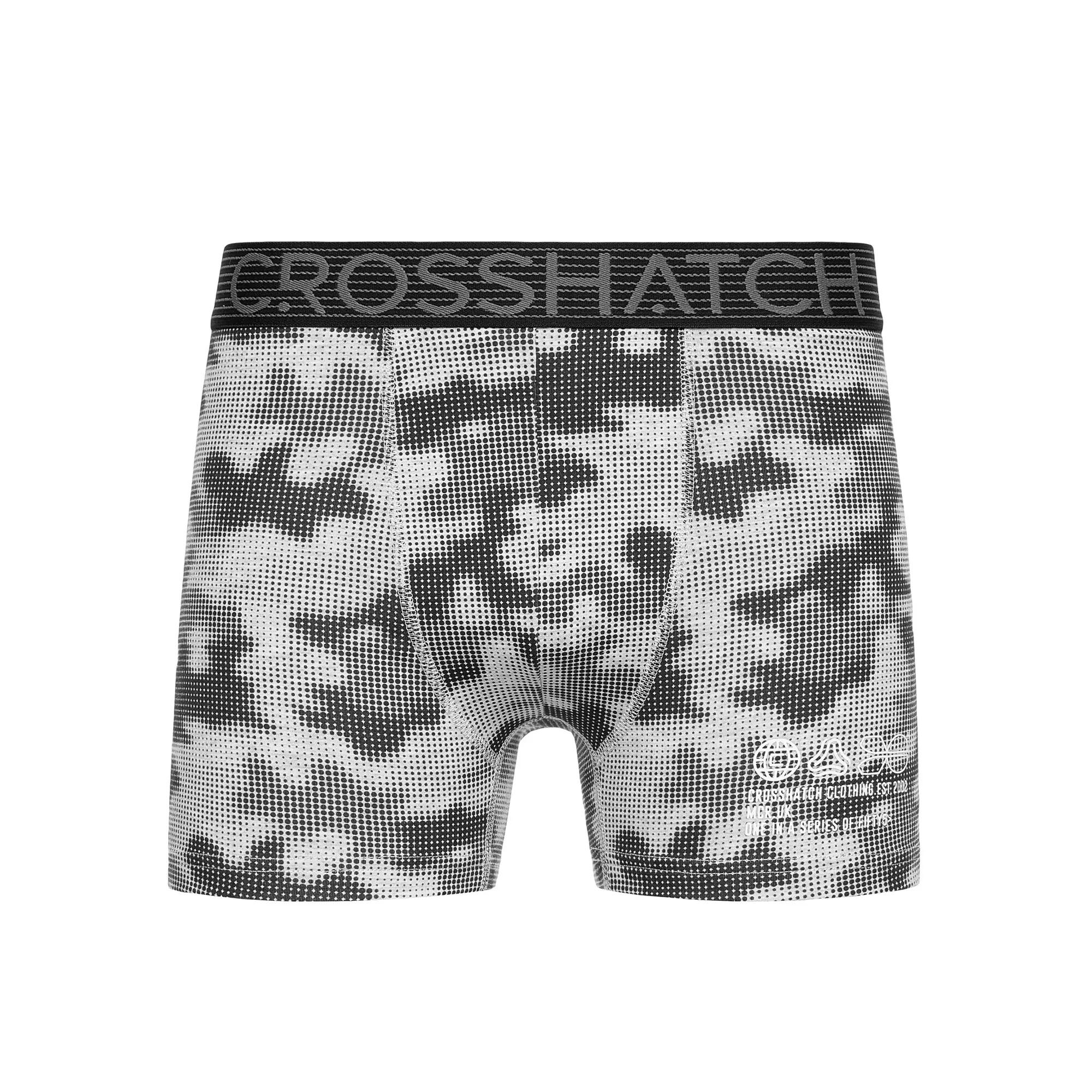 "Buzzard" Boxershorts für (5erPack) Herren Grau meliert 6/6