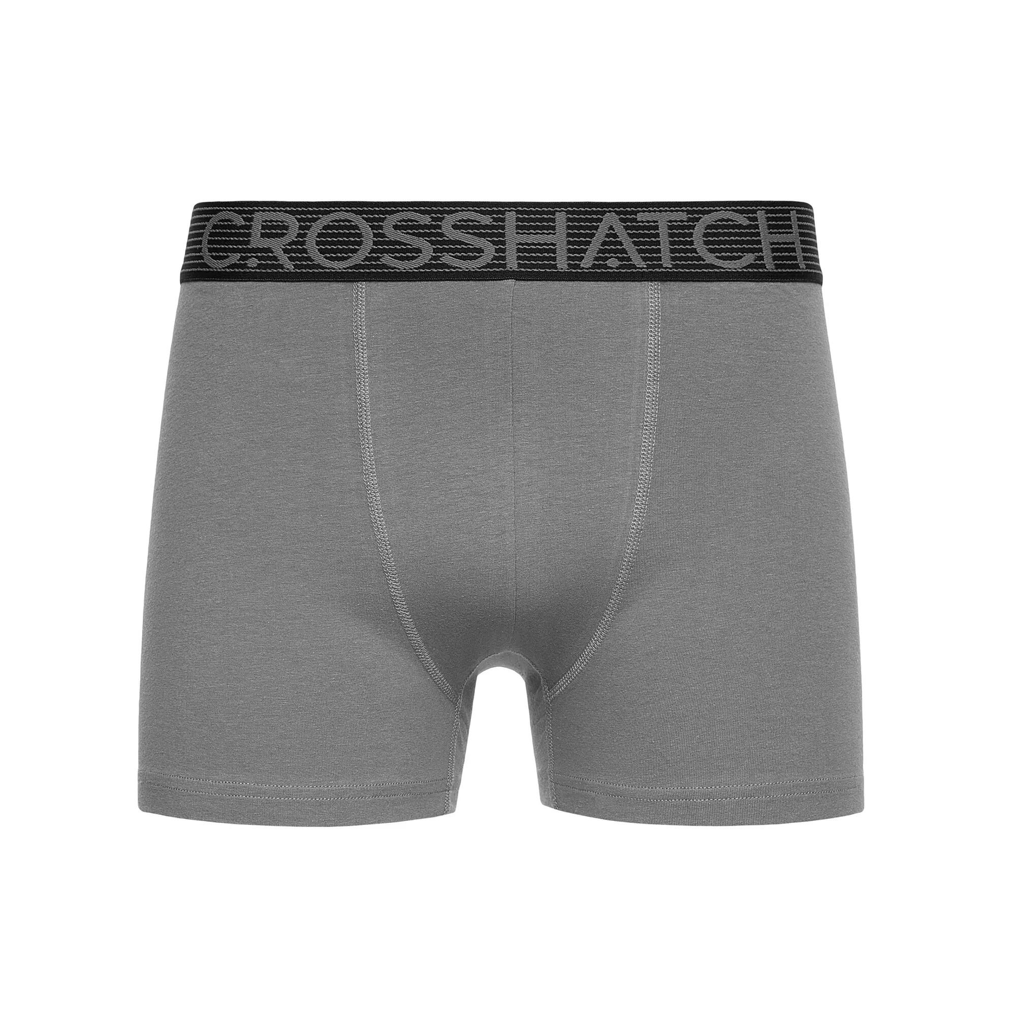 "Buzzard" Boxershorts für (5erPack) Herren Grau meliert 5/6