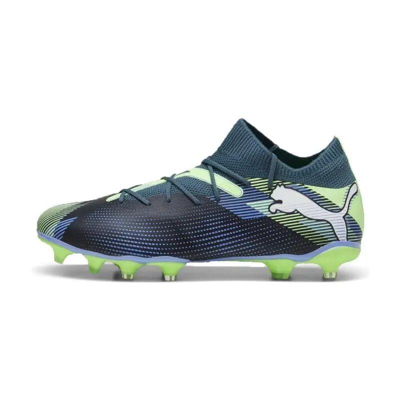 Scarpe Da Calcio Uomo Puma Future 7 Match FG/AG Blu Navy Verde 7/15
