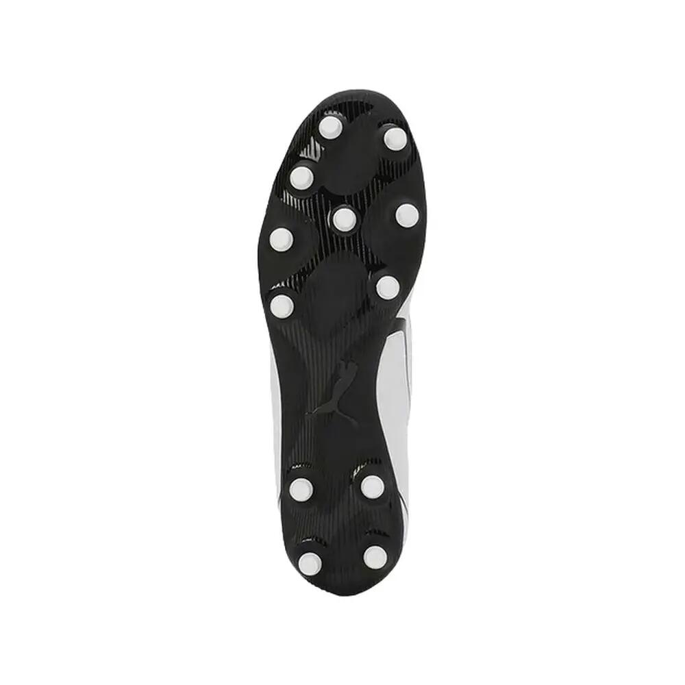 Chaussures De Foot VITORIA FG/AG Homme (Blanc / Noir) 5/6