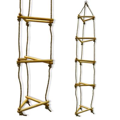 Dubbele schommel met ladder voor kinderen master
