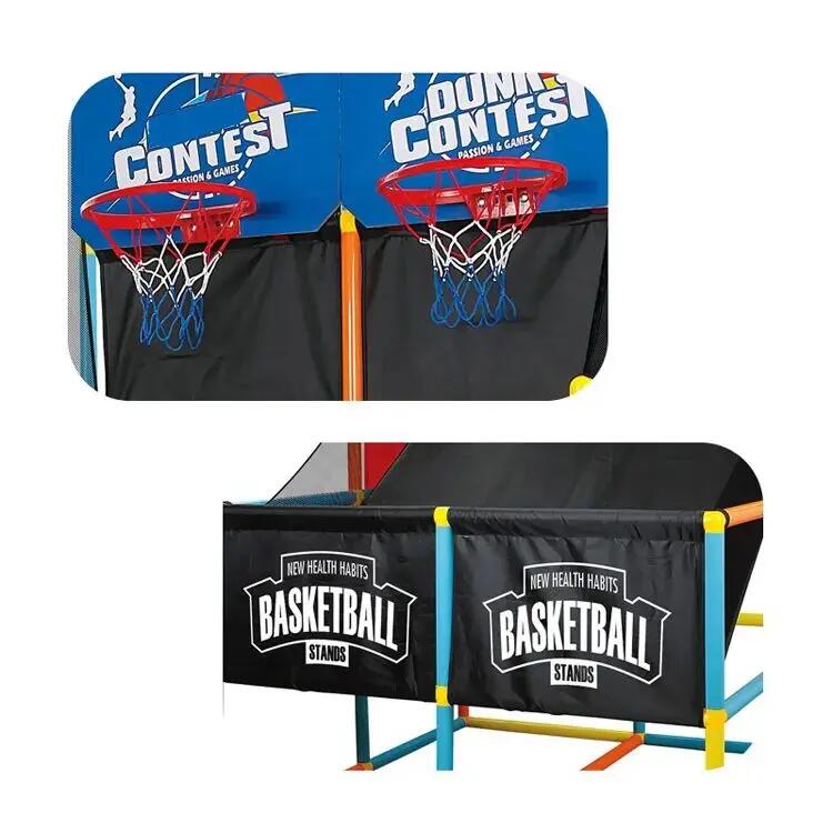 Stand baschet dublu 140x90x90cm Double Shooter 3/5