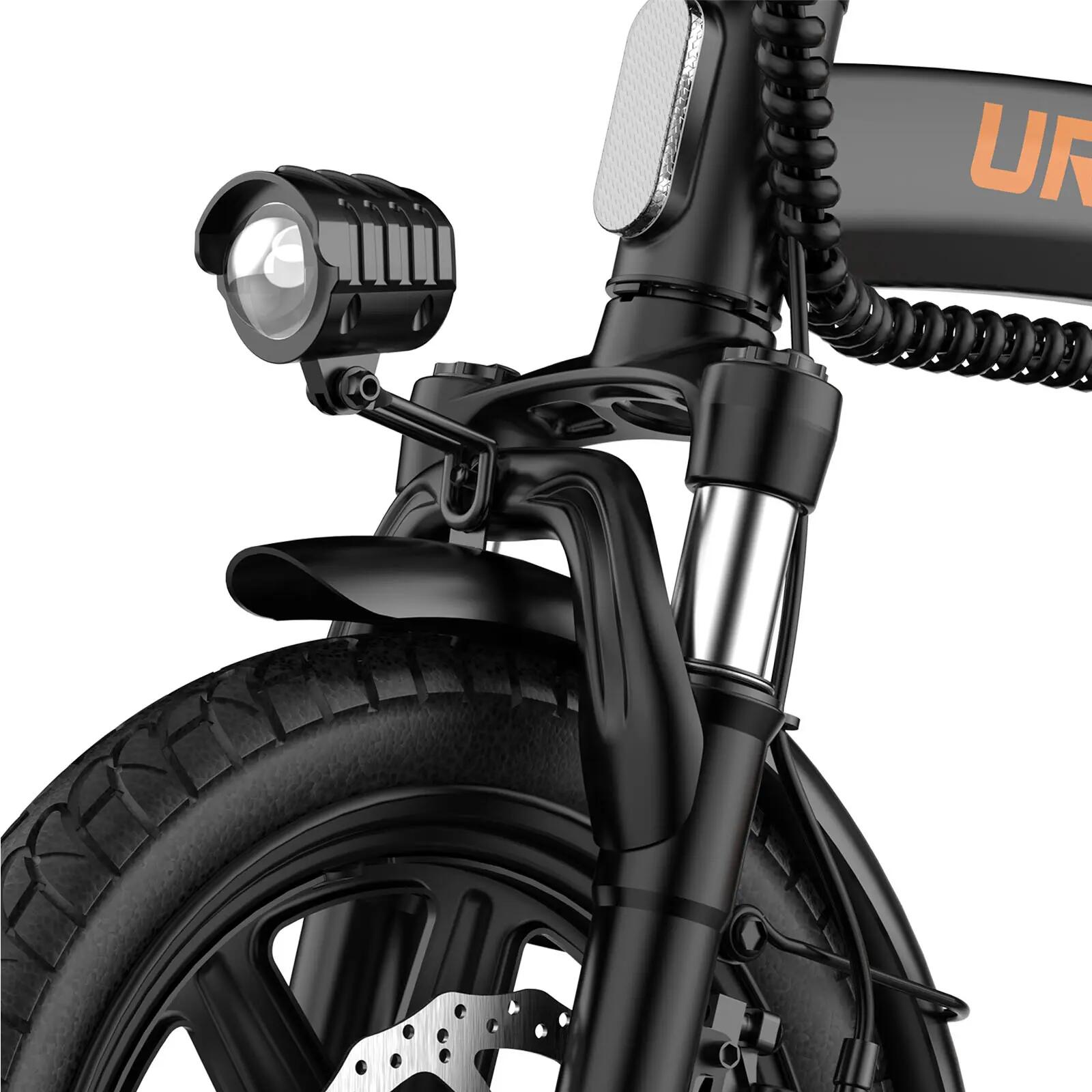 Bicicleta eléctrica plegable URLIFE F1L 48V batería extraíble 3x absorción 15/16