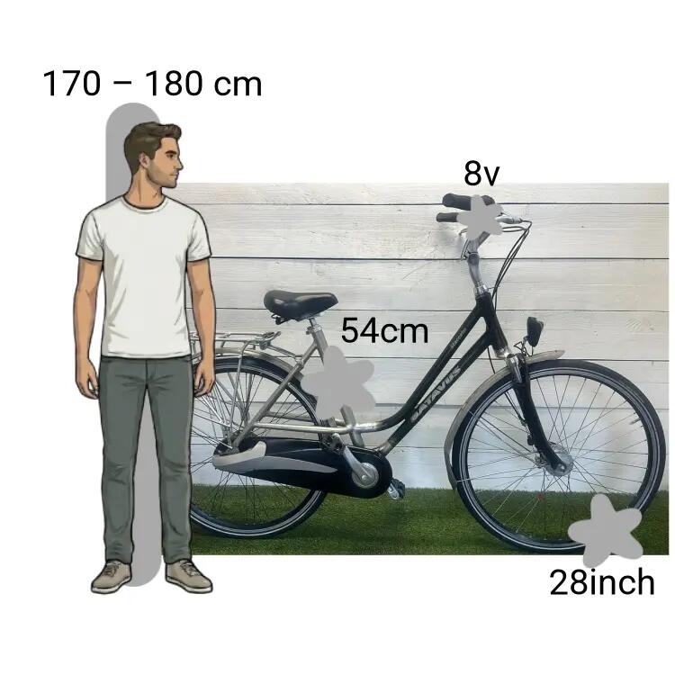 Tweedehands Batavus Staccato 2/4