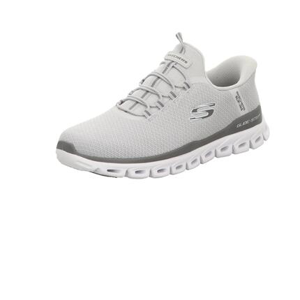 Skechers Herren Slipper Slip Ins Glide Step Noxus in grau
