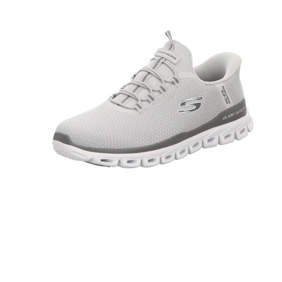 Skechers Herren Slipper Slip Ins Glide Step Noxus in grau