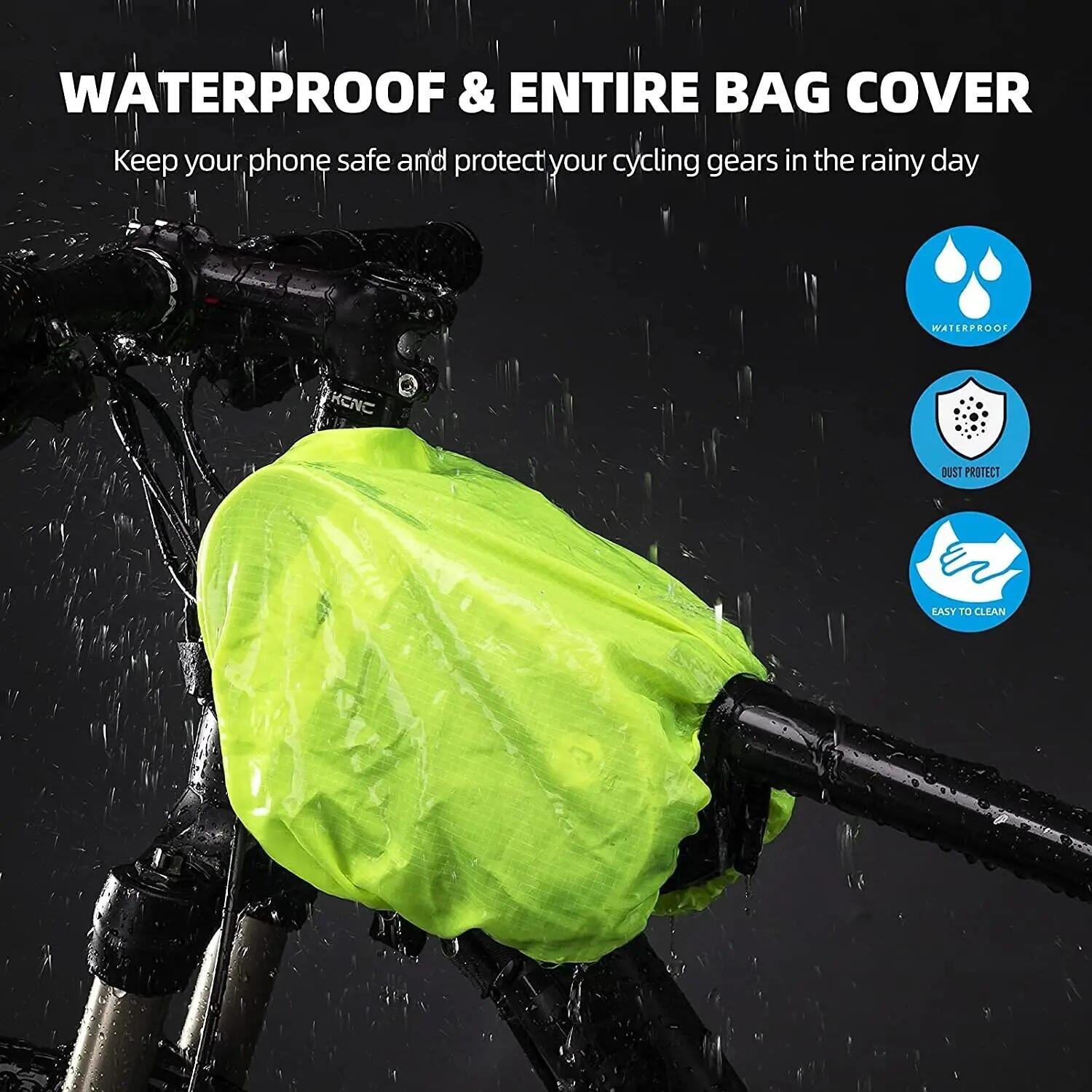 ROCKBROS Fahrradtasche Rahmentasche Handyhalterung 5/6