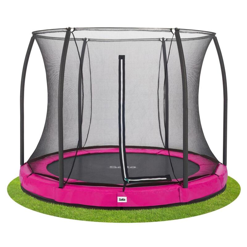 Trampolin - Comfort Edition Ground - 183 cm - Rund Rosa