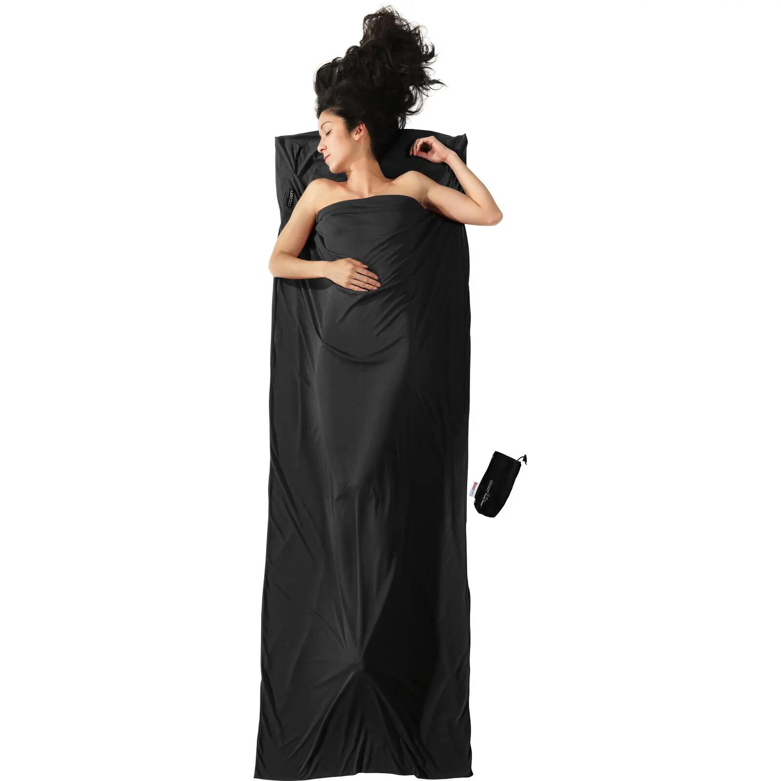 Inlett Thermolite Performer TravelSheet volcano black 2/3