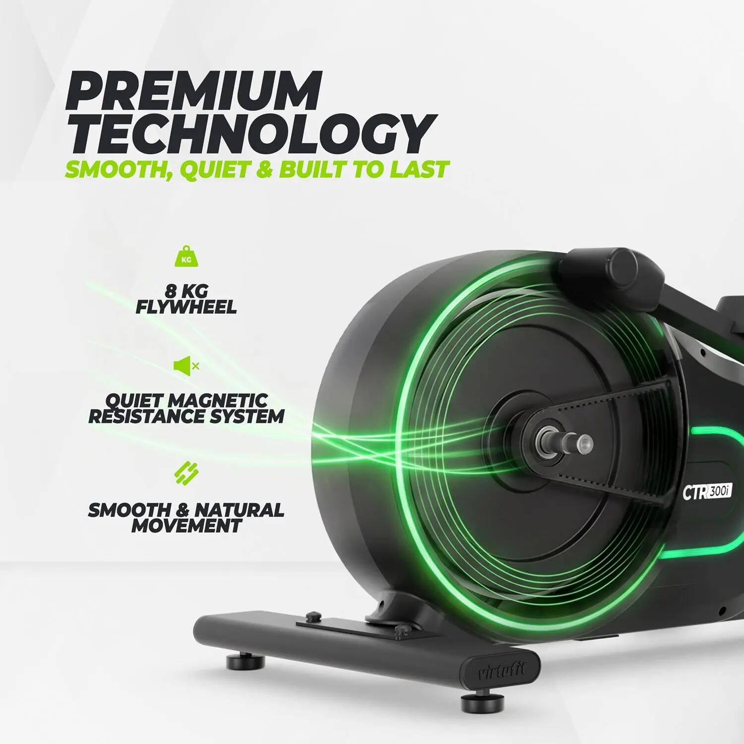 CTR300i Crosstrainer met Ergometer - 48 weerstandsniveaus 6/7