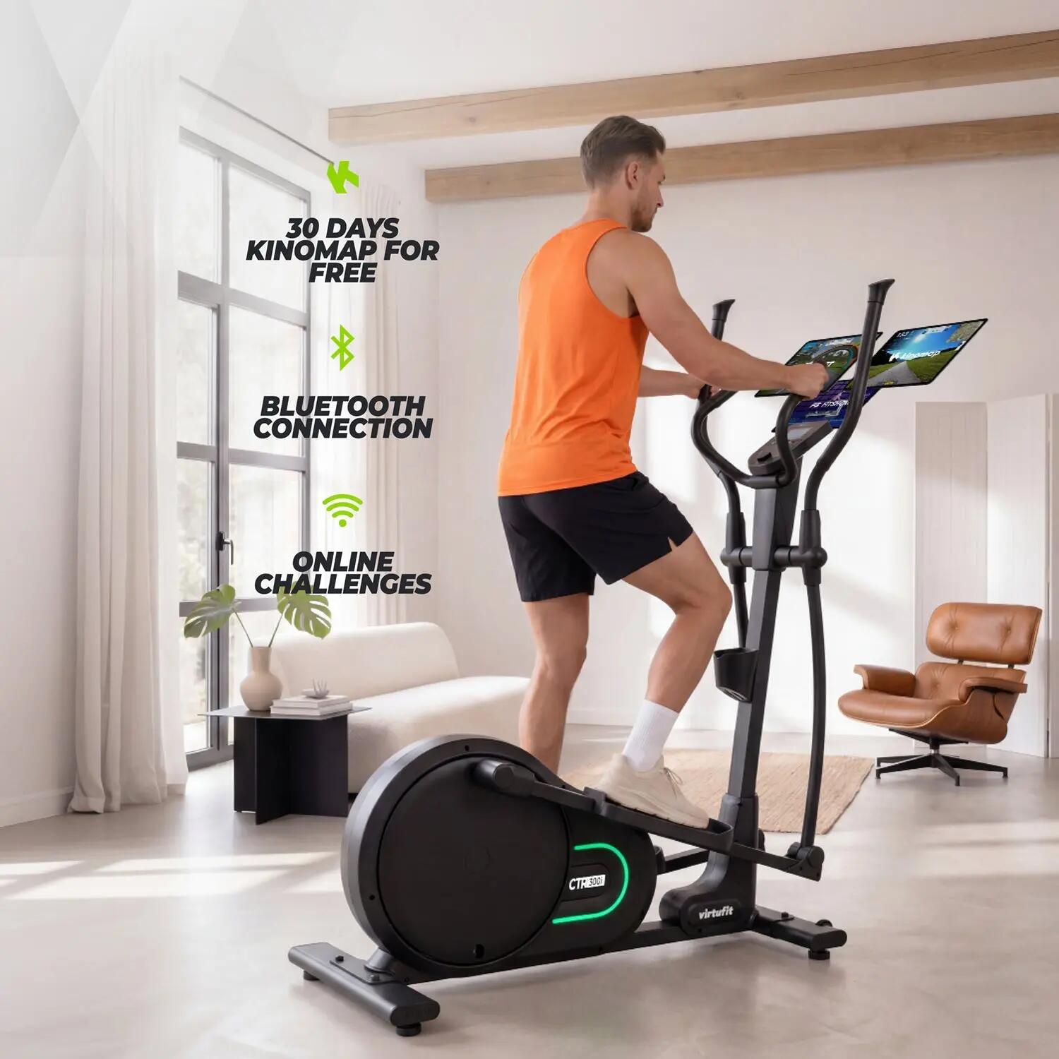 CTR300i Crosstrainer met Ergometer - 48 weerstandsniveaus 5/7